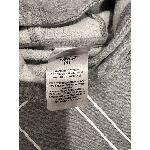 Adidas Boys Graphic Casual Hoodie Gray 6/7 - Picture 6 of 6